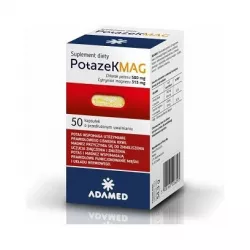 Potazek MAG x 50 tabletek magnez ADAMED PHARMA SPÓŁKA AKCYJNA