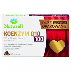 Naturell Koenzym Q10 100 kapsułki x 60 kapsułek Koenzym Q10 USP ZDROWIE SP. Z O.O