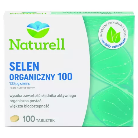 Naturell Selen Organiczny x 100 tabletek selen USP ZDROWIE SP. Z O.O