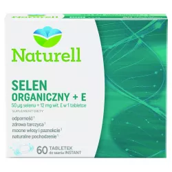 Naturell Selen witamina E do ssania x 60 tabletek selen USP ZDROWIE SP. Z O.O