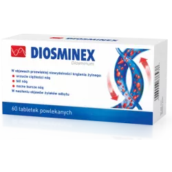 Diosminex 500mg x 60 tabletek preparaty na obrzęki PHARMASWISS CZESKA REPUBLIKA S.R.O.