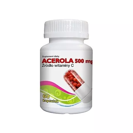 Acerola x 60 kapsułek naturalne preparaty na odporność GORVITA PPHU