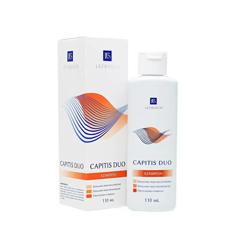 LEFROSCH SP. Z O.O. Capitis Duo szampon przeciwłupieżowy x 110 ml — Składniki i ocena