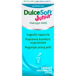 Dulcosoft Junior roztwór x 100 ml preparaty na zaparcia SANOFI AVENTIS SP. Z O.O.