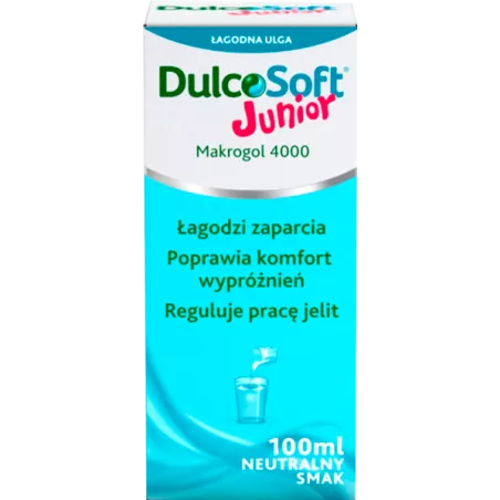 Dulcosoft Junior roztwór x 100 ml ( data ważności 31.07.2024 r.) preparaty na zaparcia SANOFI AVENTIS SP. Z O.O.