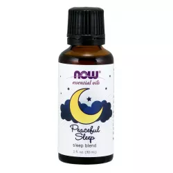 Now Foods Peaceful Sleep Essential Oils Spokojny Sen 30 ml olejki eteryczne NOW FOODS