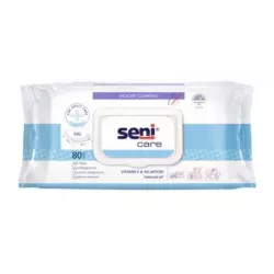 Seni Care Chusteczki Pielęgnacyjne x 80 sztuk Żele mydła płyny TORUŃSKIE ZAKŁ. MATERIAŁÓW OPATRUNKOWYCH S.A.