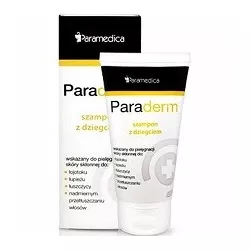 Paraderm Szampon z dziegciem 150 ml preparaty na łupież PARAMEDICA ŁÓDŹ