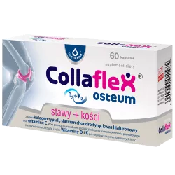 Collaflex Osteum kapsułki x 60 kapsułek (data ważności 2025-10) osteoporoza OLEOFARM SP. Z O.O.