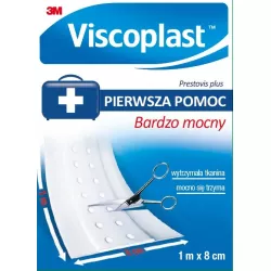 Prestovis 1m x 8cm plus x 1 szt Opatrunki i art. higieniczne 3M POLAND SP. Z O.O.