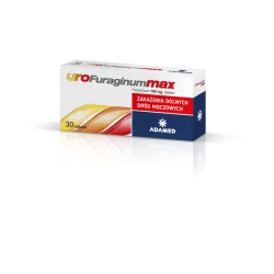 UroFuraginum Max 100 mg x 30 tabletek infekcje ADAMED PHARMA SPÓŁKA AKCYJNA