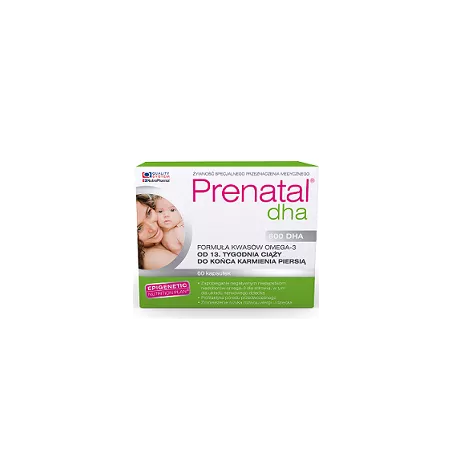 Prenatal DHA x 60 kapsułek witaminy dla kobiet w ciąży NUTROPHARMA SP. Z O.O.