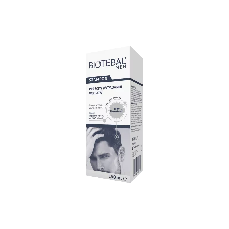 ZAKŁADY FARMACEUTYCZNE POLPHARMA S.A. Biotebal men Shampoo x 150 ml — Inhaltsstoffe i ocena