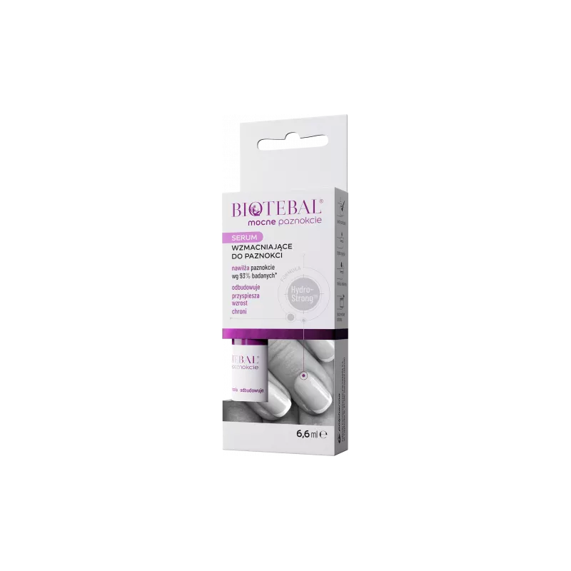 ZAKŁADY FARMACEUTYCZNE POLPHARMA S.A. Biotebal Mocne Paznokcie serum x 6,6 ml — Składniki i ocena