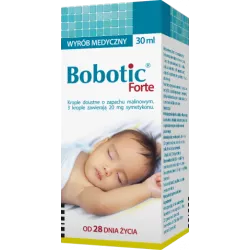 Bobotic Forte krople doustne x 30 ml kolka refluks probiotyki ZAKŁADY FARMACEUTYCZNE POLPHARMA S.A.