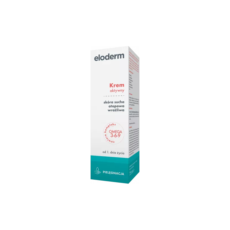 ZAKŁADY FARMACEUTYCZNE POLPHARMA S.A. Eloderm Krem Aktywny x 75 ml — Składniki i ocena