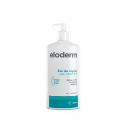 Eloderm Żel do mycia ciała i włosów 2w1 x 400ml kąpiele ZAKŁADY FARMACEUTYCZNE POLPHARMA S.A.