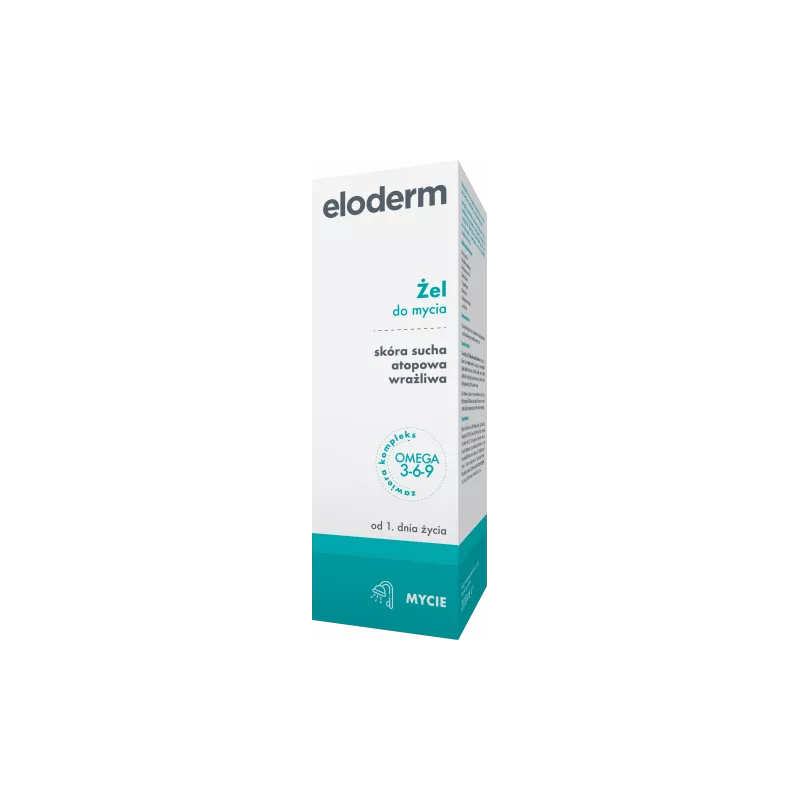 ZAKŁADY FARMACEUTYCZNE POLPHARMA S.A. Eloderm Żel do mycia x 200 ml — Składniki i ocena