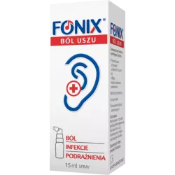 Fonix Ból Uszu Compositum aerozol x 15 ml ból ucha ZAKŁADY FARMACEUTYCZNE POLPHARMA S.A.