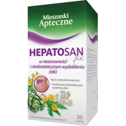 Hepatosan fix torebki 2g x 20 torebek ( data ważności 30.06.2024 r. ) niestrawność ZAKŁADY FARMACEUTYCZNE POLPHARMA S.A.