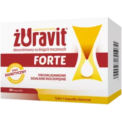 Żuravit Forte x 60 kapsułek infekcje ZAKŁADY FARMACEUTYCZNE POLPHARMA S.A.