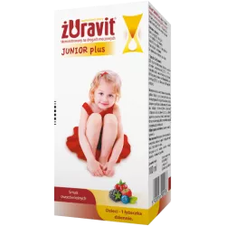 Żuravit Junior Plus syrop owoce leśne x 100 ml infekcje ZAKŁADY FARMACEUTYCZNE POLPHARMA S.A.