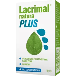 Lacrimal Natura Plus krople do oczu 10 ml ( data ważności 31.12.2025 ) krople do oczu ZAKŁADY FARMACEUTYCZNE POLPHARMA S.A.