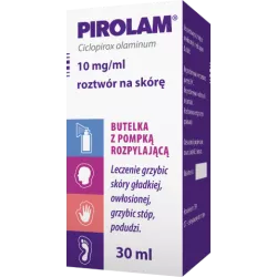 Pirolam płyn 10mg/ml x 30 ml leki na grzybicę MEDANA PHARMA SPÓŁKA AKCYJNA