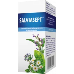 Salviasept płyn zewnętrzny i do inhalacji x 35 g leki na ból gardła i chrypkę ZAKŁADY FARMACEUTYCZNE POLPHARMA S.A.