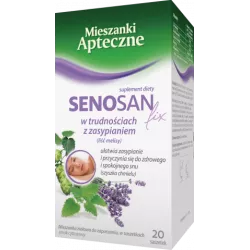 Senosan fix 1,7 g x 20 torebek Zioła na uspokojenie ZAKŁADY FARMACEUTYCZNE POLPHARMA S.A.