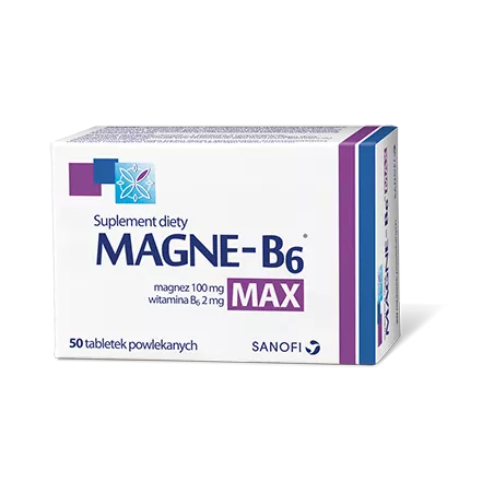 Magne B6 Max 50 tabletek magnez SANOFI AVENTIS SP. Z O.O.