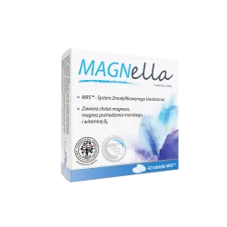 Magnella x 42 tabletki ( data ważności 30.09.2025 ) magnez N.P.ZDROVIT SP Z O.O.
