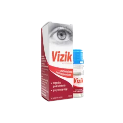 Vizik krople do oczu podrażnionych i zaczerwienionych 10 ml krople do oczu N.P.ZDROVIT SP Z O.O.