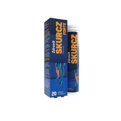 Zdrovit Skurcz Forte x 20 tabletek musujących magnez N.P.ZDROVIT SP Z O.O.