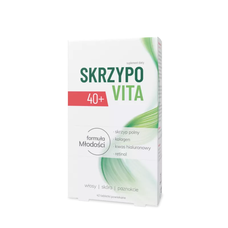 NATUR PRODUKT PHARMA SP. Z O.O. SkrzypoVita 40+ x 42 tabletki powlekane — Inhaltsstoffe i ocena