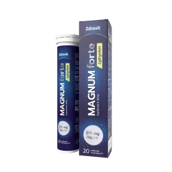 Zdrovit Magnum forte cytrynian x 20 tabletek musujących magnez NP PHARMA SP. Z O.O.