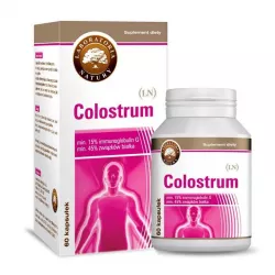 Colostrum Laboratoria Natury x 60 kapsułek colostrum LABORATORIA NATURY SP Z O.O.