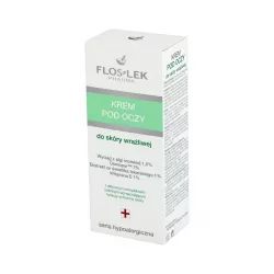 FlosLek Krem hypoalergiczny pod oczy x 30 ml pod oczy rzęsy brwi LABORATORIUM KOSMETYCZNE "FLOSLEK" FURMANEK SP.J.
