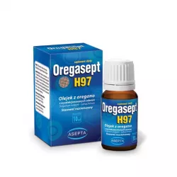Oregasept H97 Olejek Oregano x 10 ml naturalne preparaty na odporność ASEPTA MGR DARIUSZ WĄSIKIEWICZ