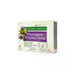 Colfarm Ostropest Plamisty tabletki powlekane x 60 tabletek niestrawność ZAKŁADY FARM. COLFARM
