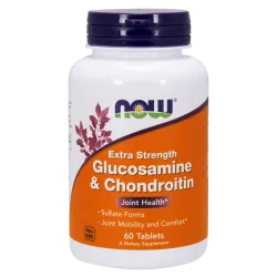 Now Foods Glucosamine & Chondroitin ( Glukozamina i Chondroityna ) x 60 tabletek stawy NOW FOODS