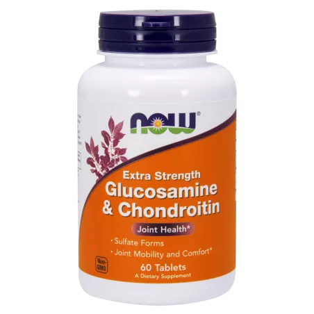 Now Foods Glucosamine & Chondroitin ( Glukozamina i Chondroityna ) x 60 tabletek stawy NOW FOODS