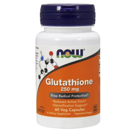 Now Foods Glutathione ( Glutation ) 250 mg x 60 kapsułek detox i odchudzanie NOW FOODS