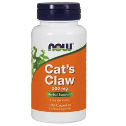 Now Foods Cat's Claw ( Koci Pazur ) 500 mg x 100 kapsułek ( data ważności 31.07.2025 ) naturalne preparaty na odporność NOW F...