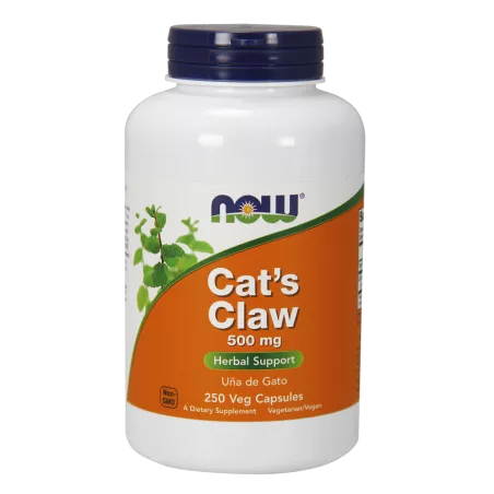 Now Foods Cat's Claw (Koci Pazur) 500 mg x 250 kapsułek naturalne preparaty na odporność NOW FOODS