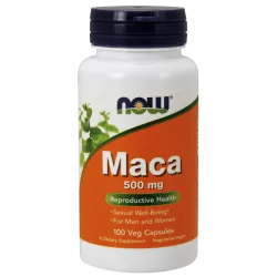 Now Foods Maca 500mg x 100 kapsułek maca NOW FOODS