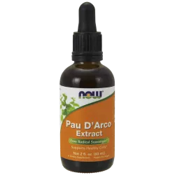 Now Foods Pau D'Arco Extract ( LaPacho Extract krople ) 60 ml naturalne preparaty na odporność NOW FOODS