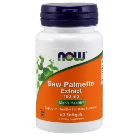Now Foods Saw Palmetto Extract ( Ekstrakt z palmy sabałowej ) 160 mg x 60 kapsułek prostata NOW FOODS