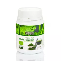 BOF Młody jęczmień 100% BIO x 150 g ( data ważności 31.10.2025 ) nieświeży oddech Bio Organic Foods