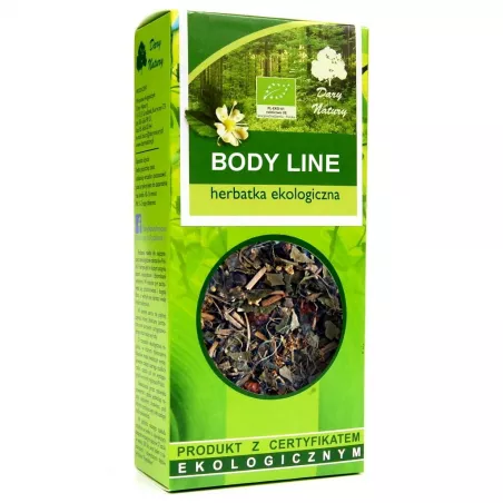 DARY NATURY Herbata Body Line BIO x 50 g herbatki Lune Tea, Yogi Tea, Ziolove Dary Natury